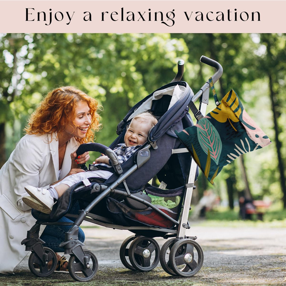 zcyxuuw wet bag storage for diapers or swimsuits while on the go.