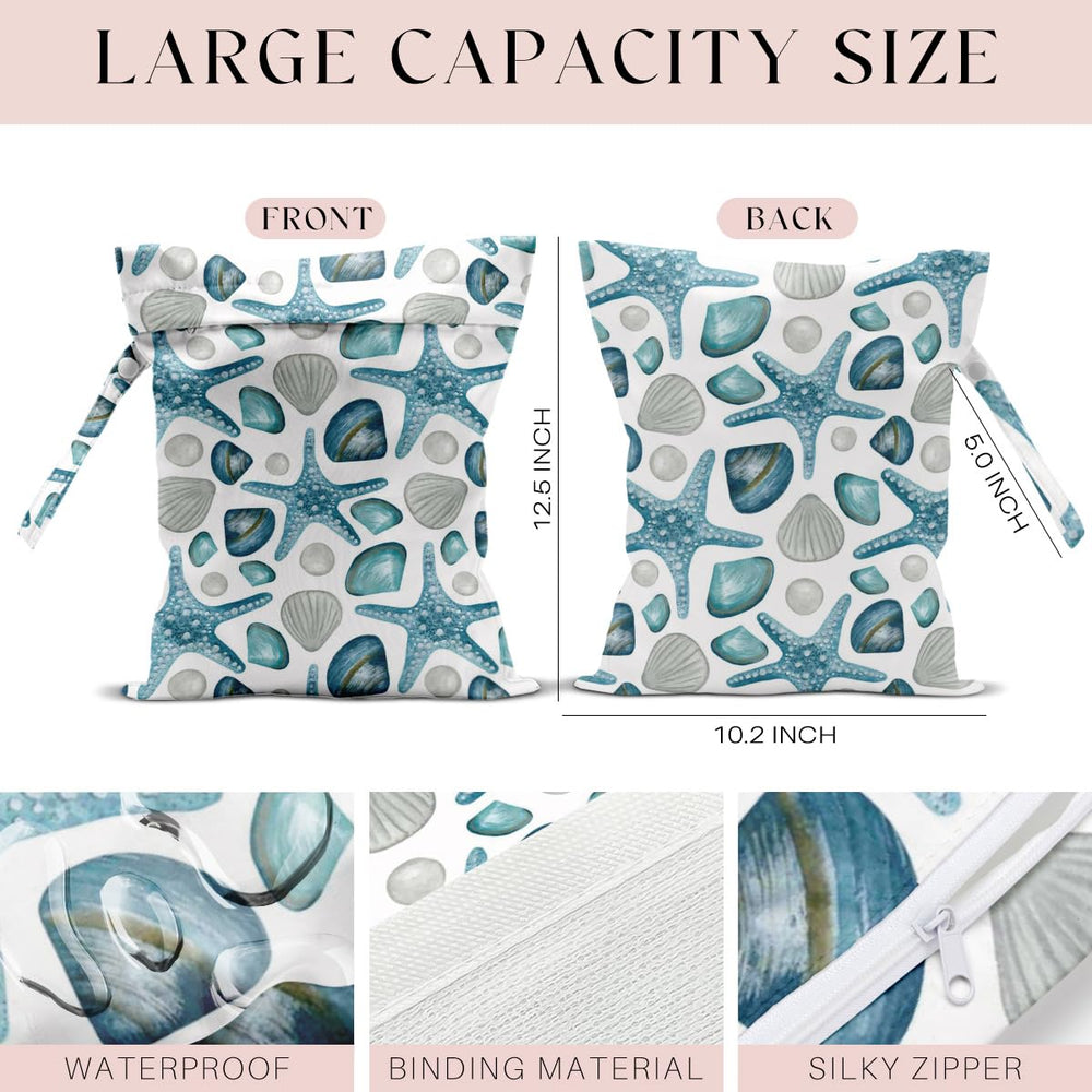 zcyxuuw four-piece wet bag set with handles for easy carry and hanging.