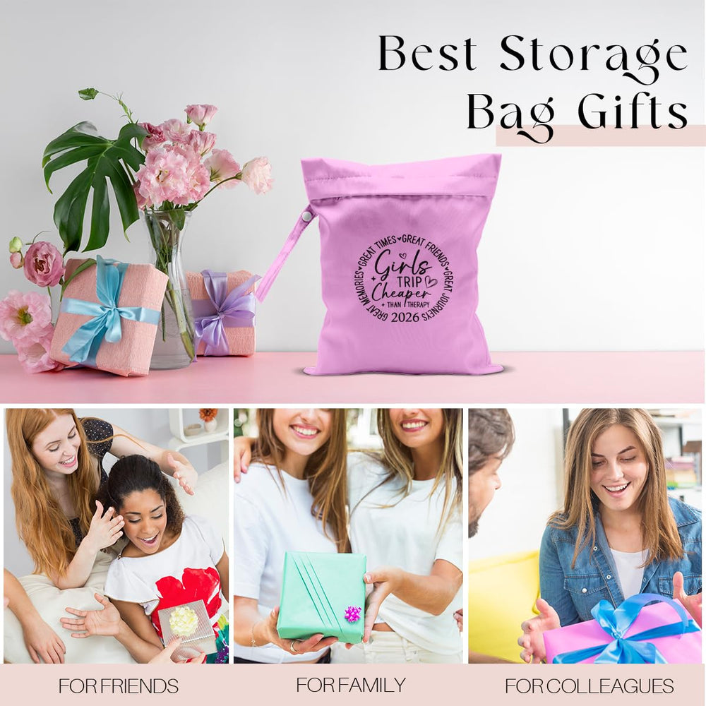 zcyxuuw toiletries wet bag pink lightweight and washable