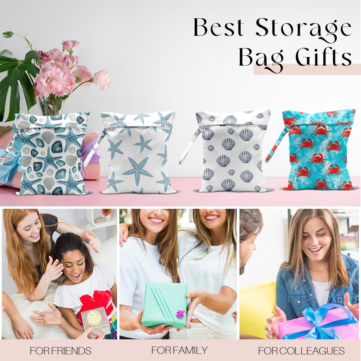 zcyxuuw travel beach wet-dry bag is compact and lightweight for on-the-go storage.