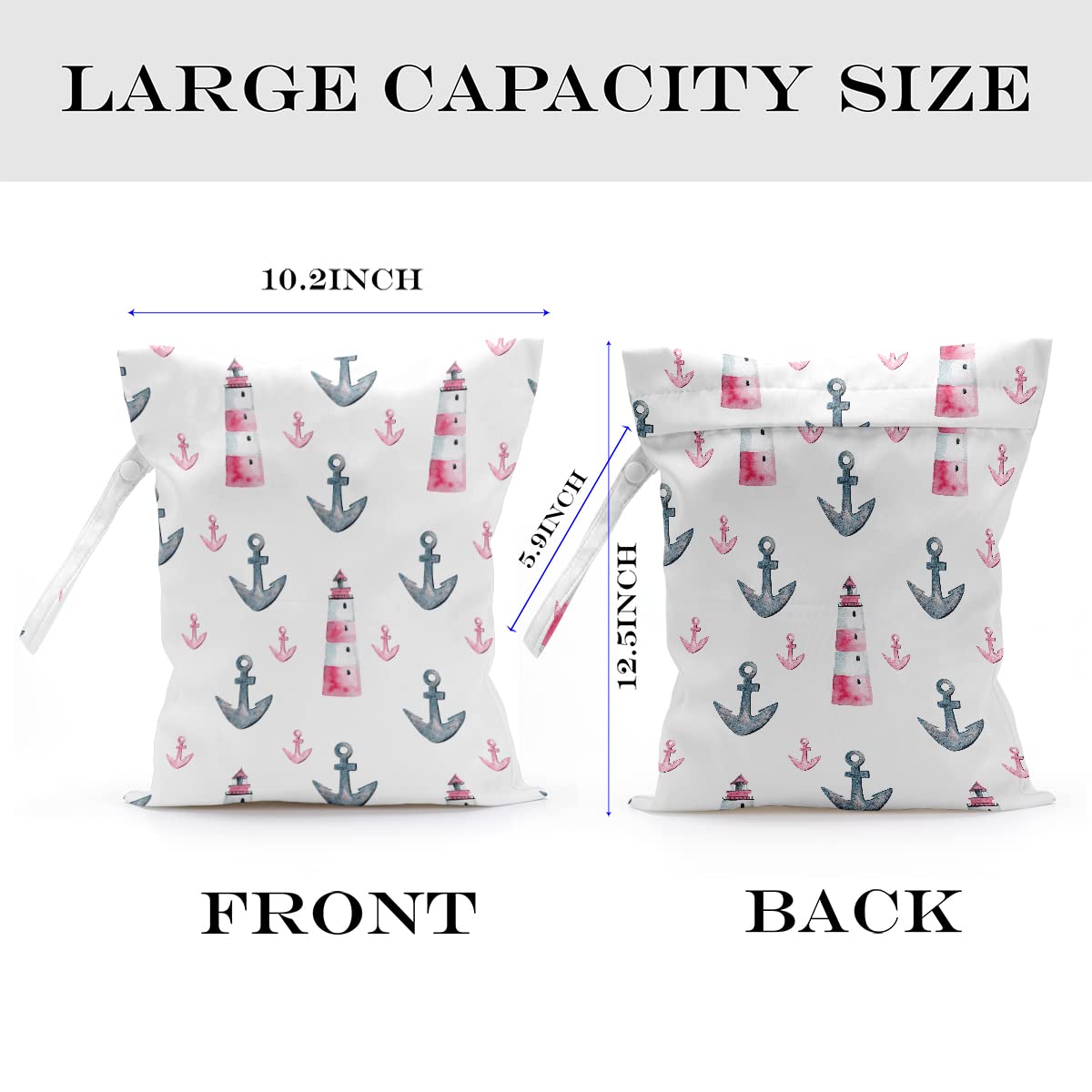 zcyxuuw wet bag 26x32cm size demonstrates roomy storage
