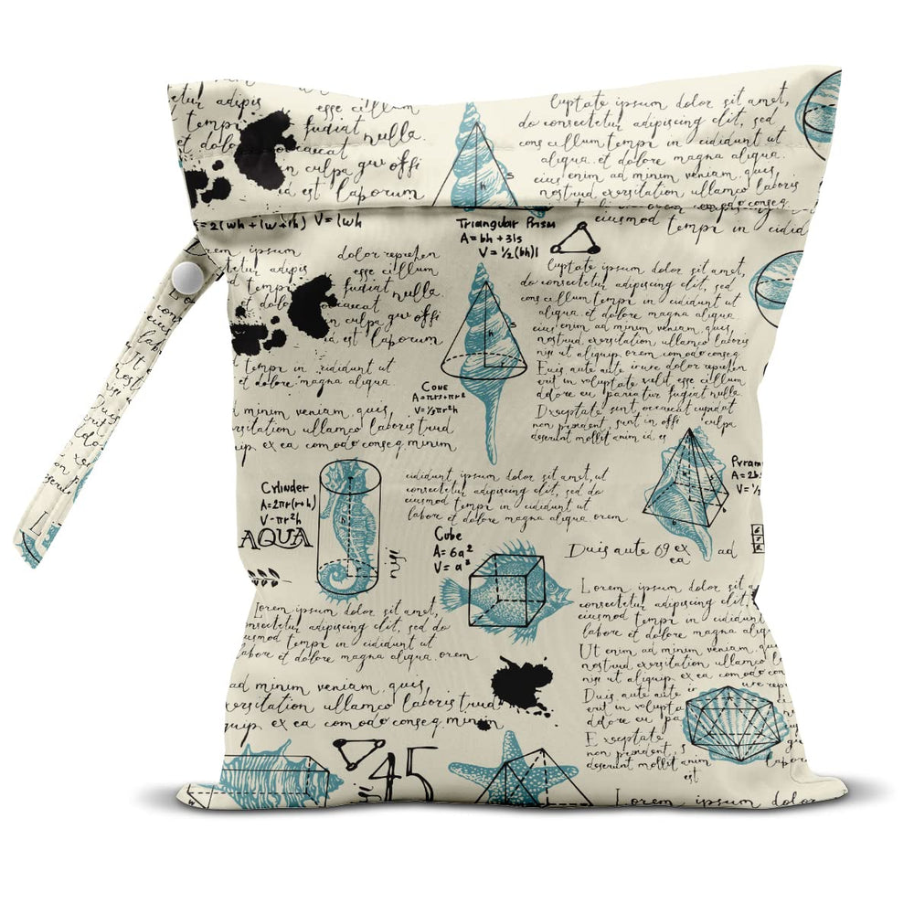 zcyxuuw wet bag 26x32cm with handle for easy on-the-go organization