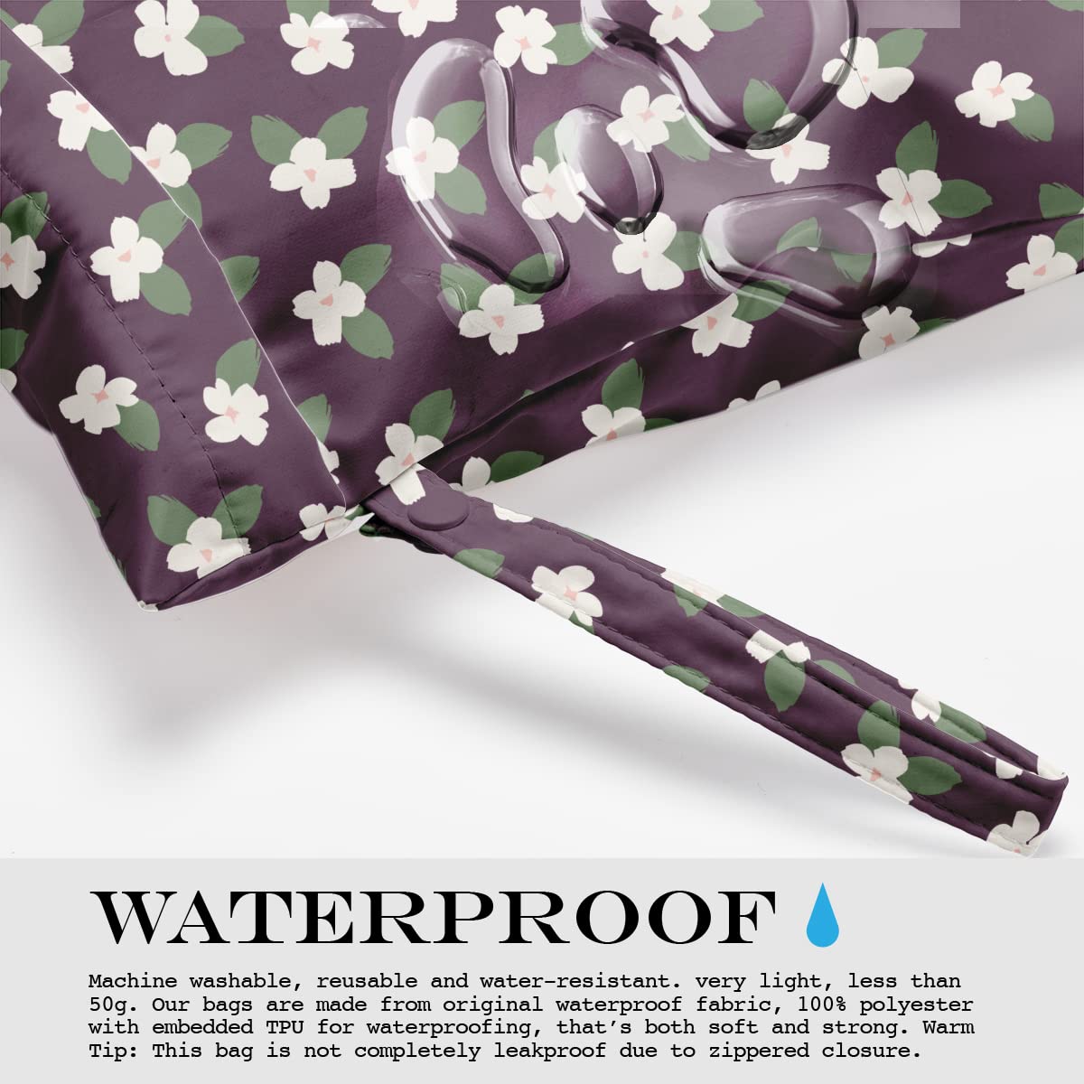 Zcyxuuw wet bag beach-swim-pool stores swimwear and pool accessories neatly.
