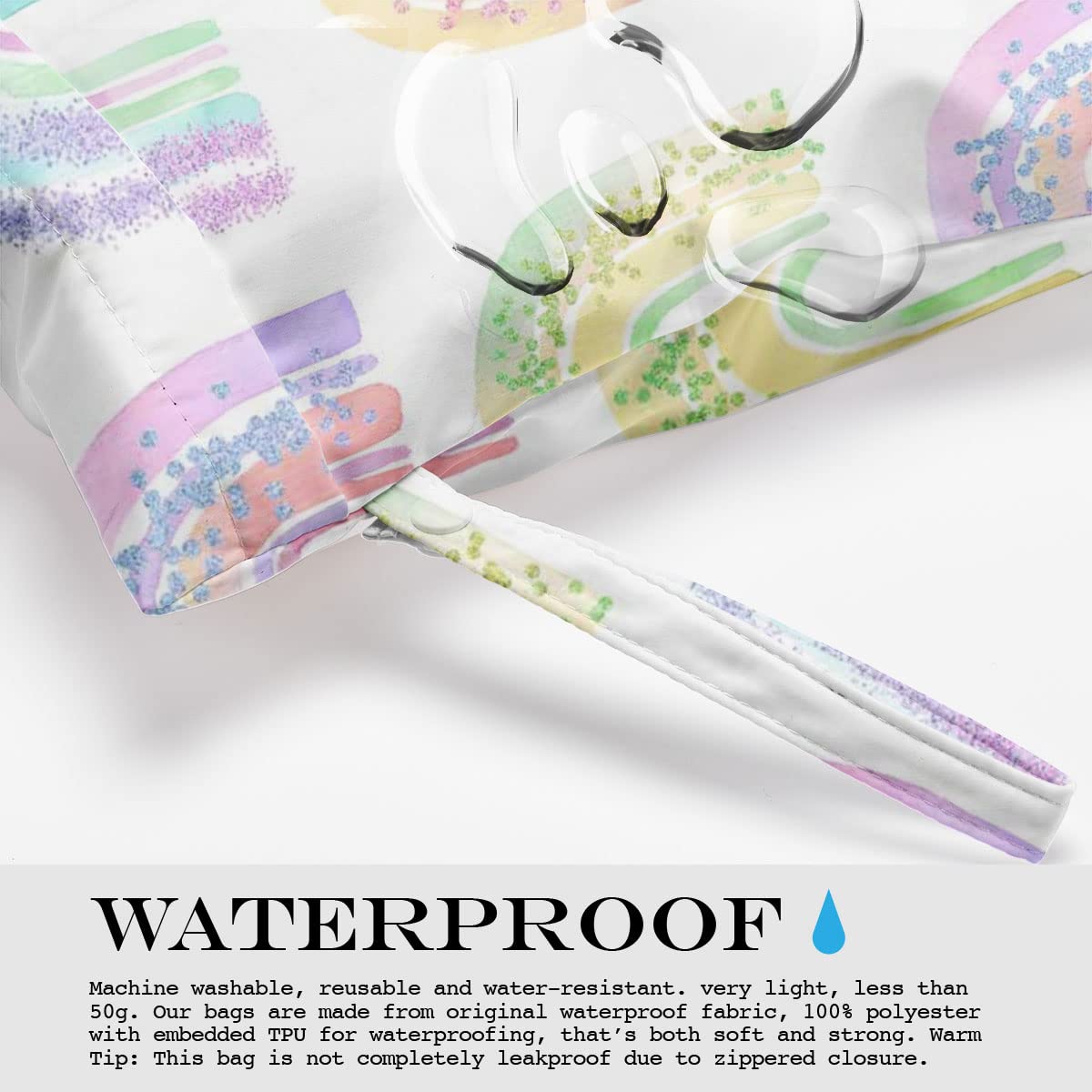 zcyxuuw wet-bag-daily-cosmetics keeps cosmetics organized during trips
