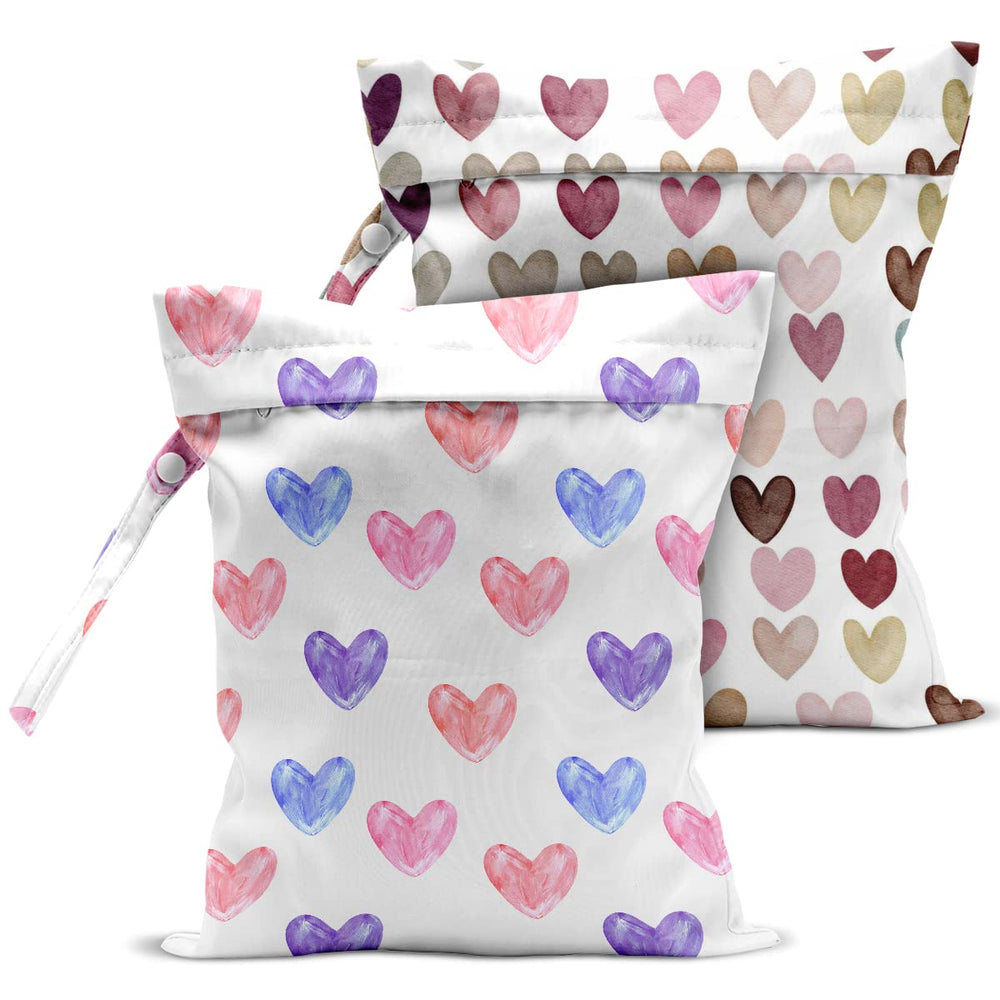zcyxuuw wet bag dual-pack ready to organize diapers and toiletries on trips.