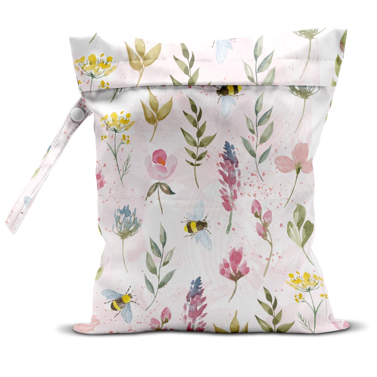 zcyxuuw Wet Bag front view with handle for easy carrying and hanging during travel