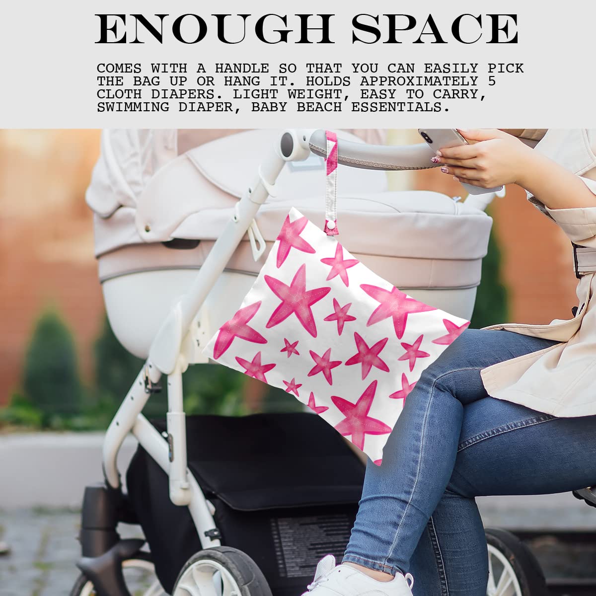 zcyxuuw wet bag handle design enables easy carrying or hanging