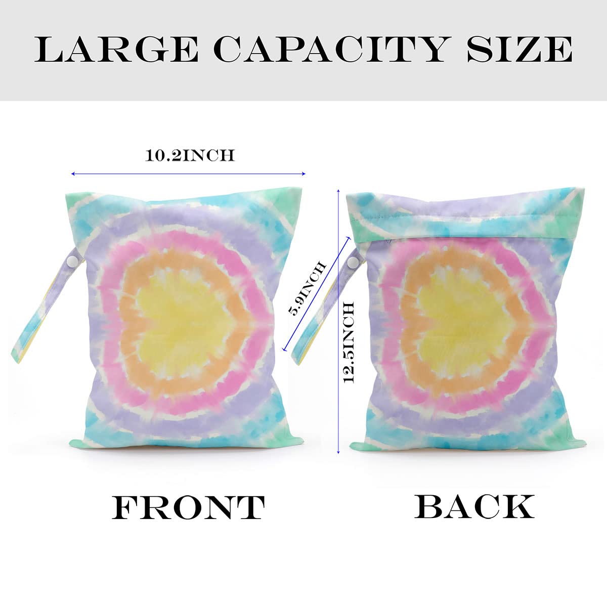 zcyxuuw wet bag large size shown fits multiple cloth diapers