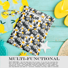 zcyxuuw Wet Bag makeup bag section organizes cosmetics during travel.