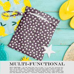 Zcyxuuw wet bag makeup-storage keeps cosmetics safe and portable.