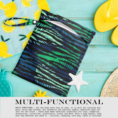 Zcyxuuw wet bag multi-functional layout serves as makeup, toiletries, or travel pouch.