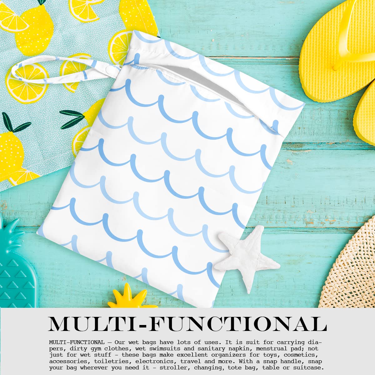 zcyxuuw wet bag used as a multi-use pouch for travel and cosmetics.