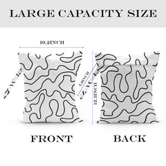 zcyxuuw Wet Bag open layout shows accessible storage for wet items.