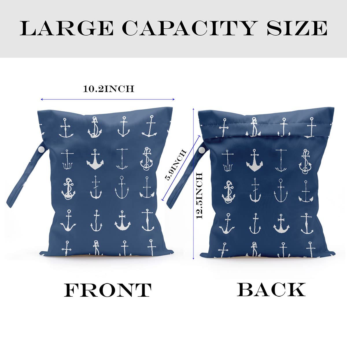 zcyxuuw wet bag ideal for diapers and gym clothes while traveling.