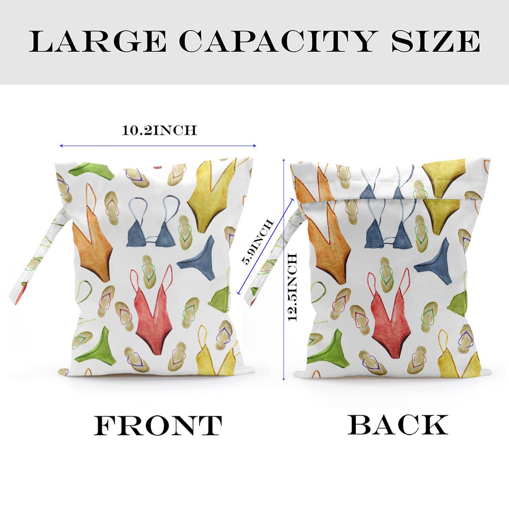 zcyxuuw Wet Bag travel storage for toiletries and wet-dry separation.