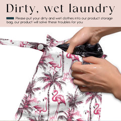 zcyxuuw wet bag waterproof fabric close-up demonstrates durable washable material.