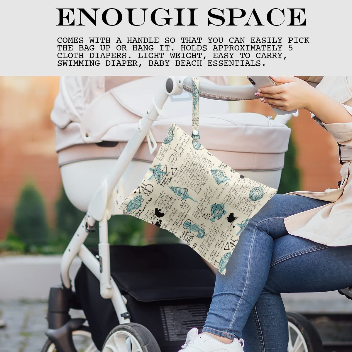 zcyxuuw wet bag waterproof fabric protects items during travel