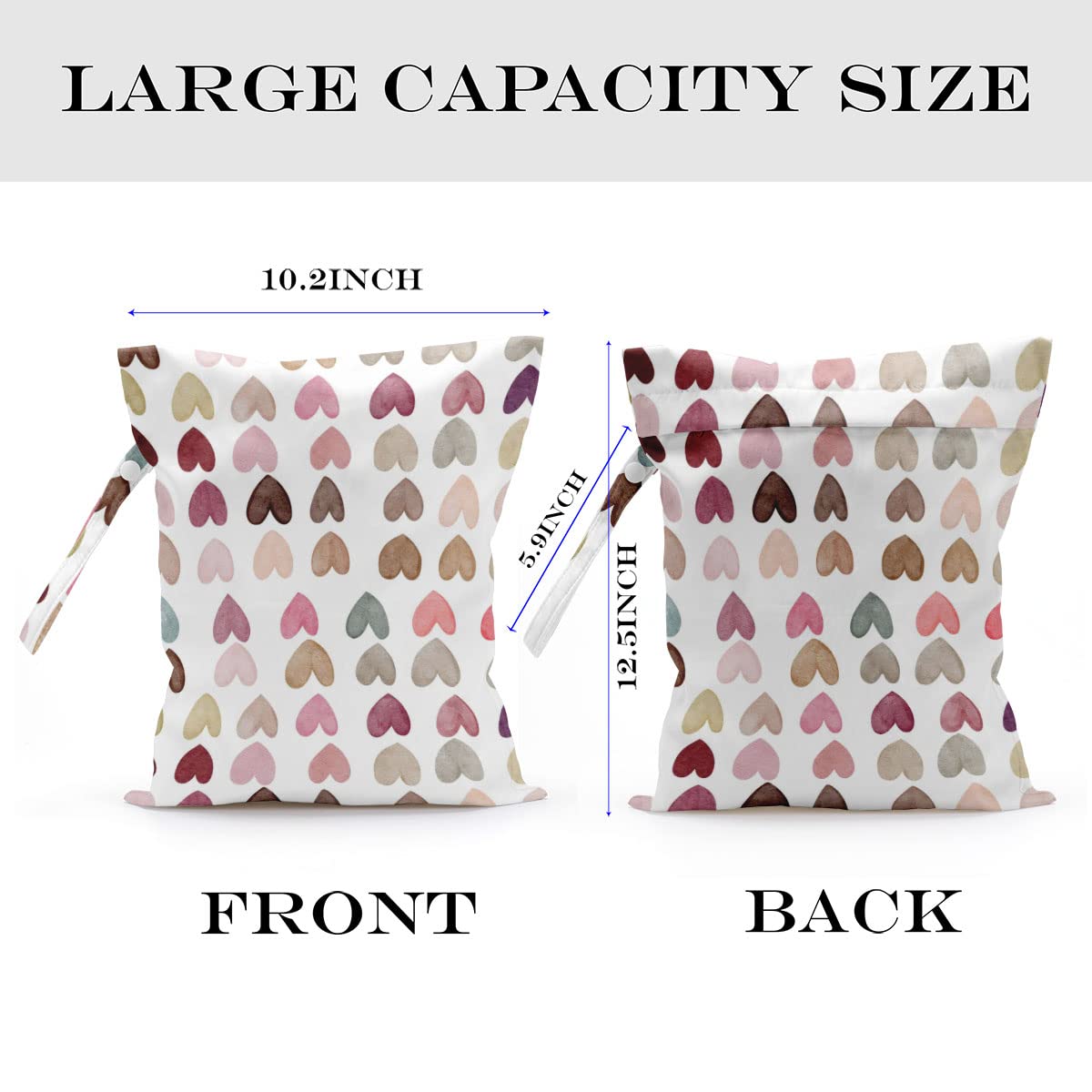 zcyxuuw wet bag waterproof fabric keeps wet items contained during beach days.