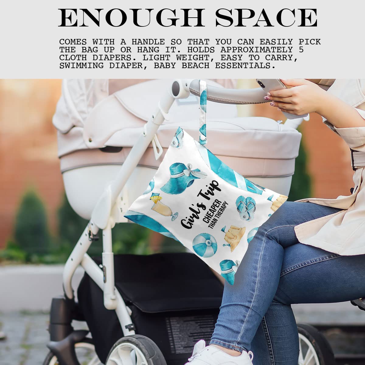 zcyxuuw waterproof fabric protects contents from splashes and spills during travel.
