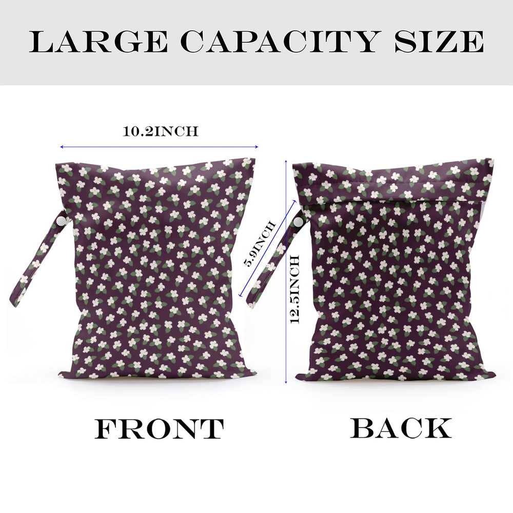 Zcyxuuw wet bag showcasing waterproof Terylene material for leak-proof organization.