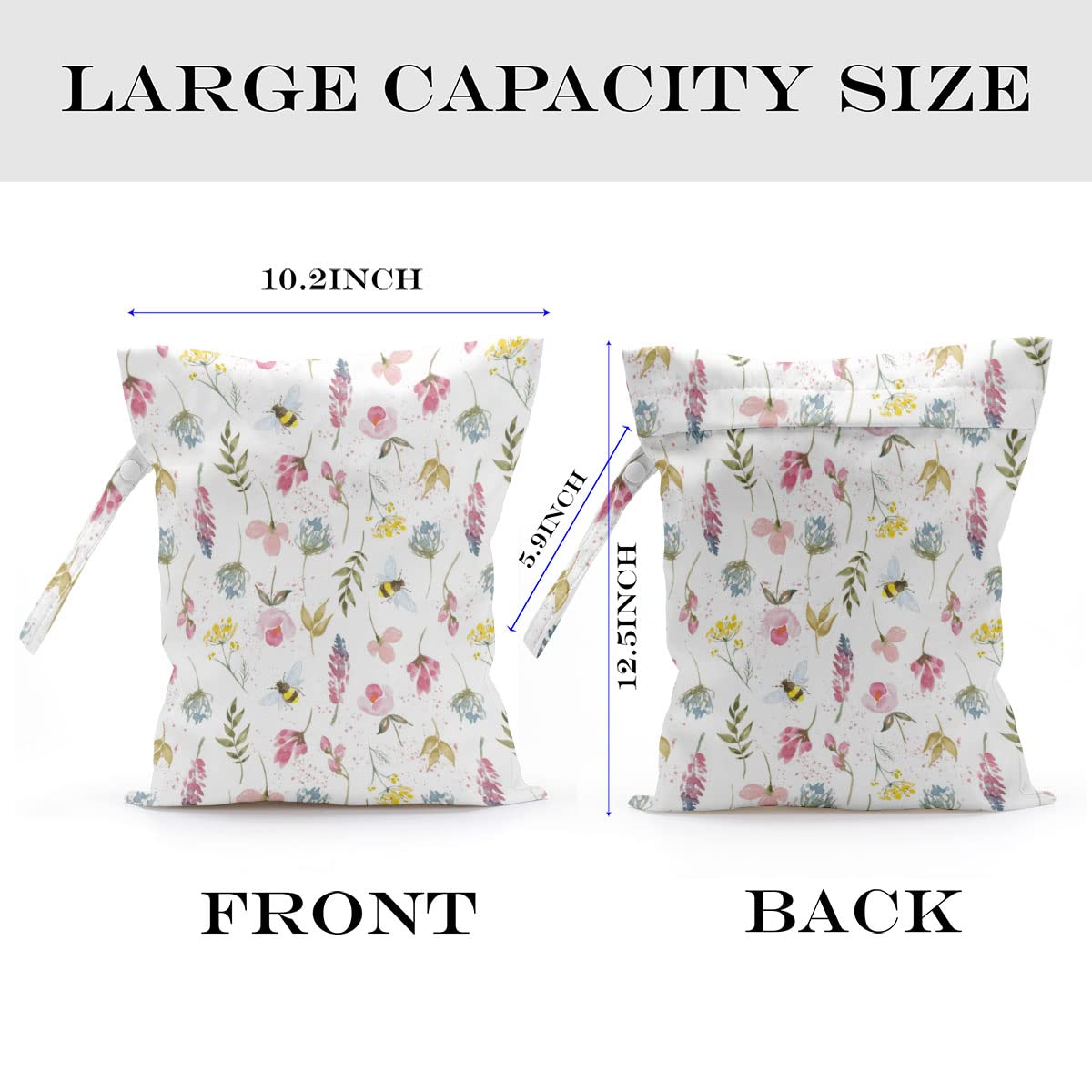 zcyxuuw wet bags two-pack handle easy-carry demonstrates convenient grab-and-go design.