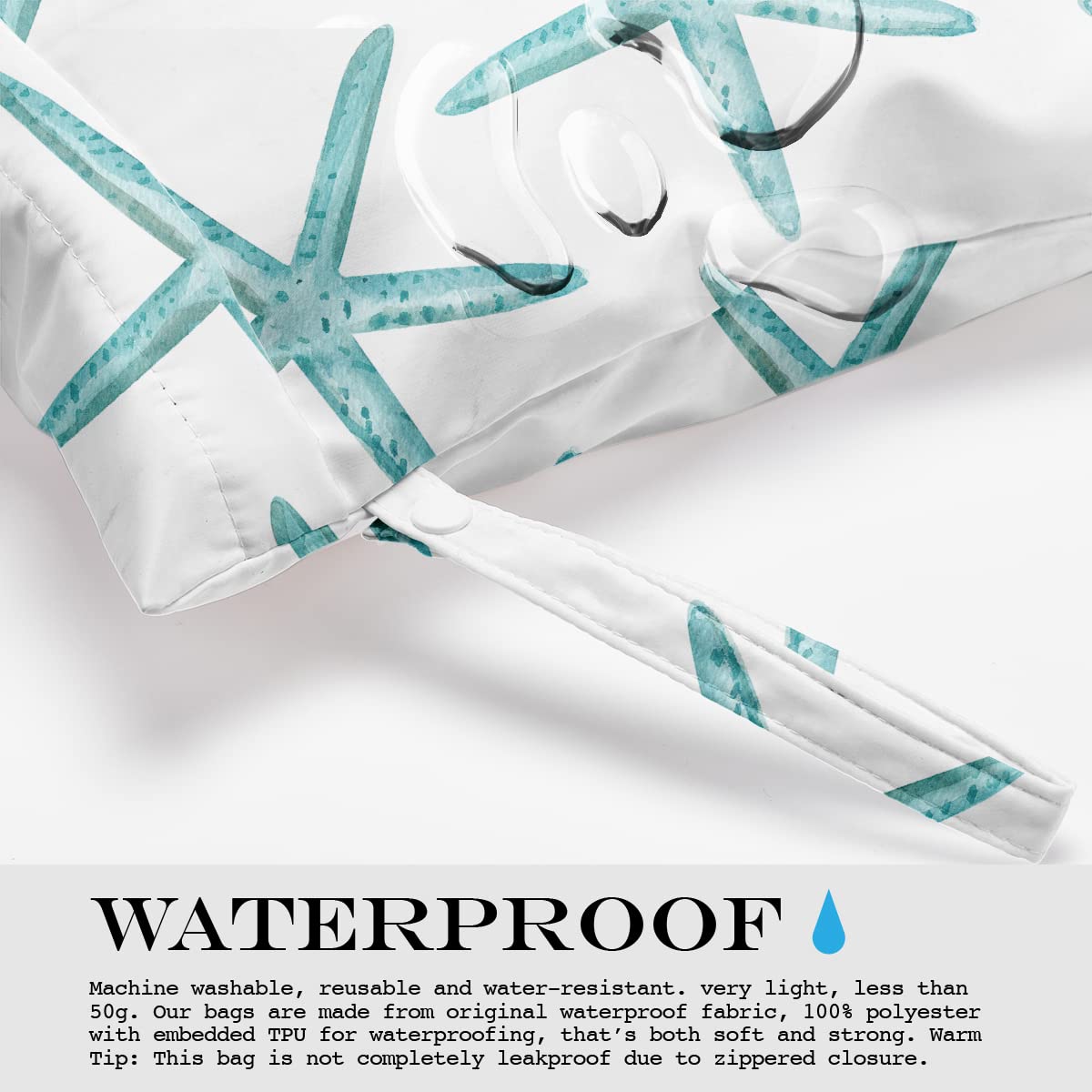 zcyxuuw TPU-coated waterproof fabric resists moisture for outdoor use.