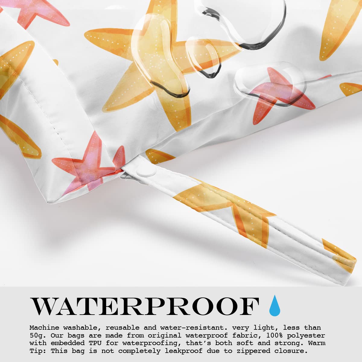 zcyxuuw Wet Dry Bag waterproof shell supports wet-dry separation.