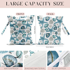 zcyxuuw waterproof bag close-up, durable materials protect wet swimsuits and towels