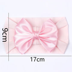 ZCYYYS christmas headband on baby for festive photos with gentle stretch.