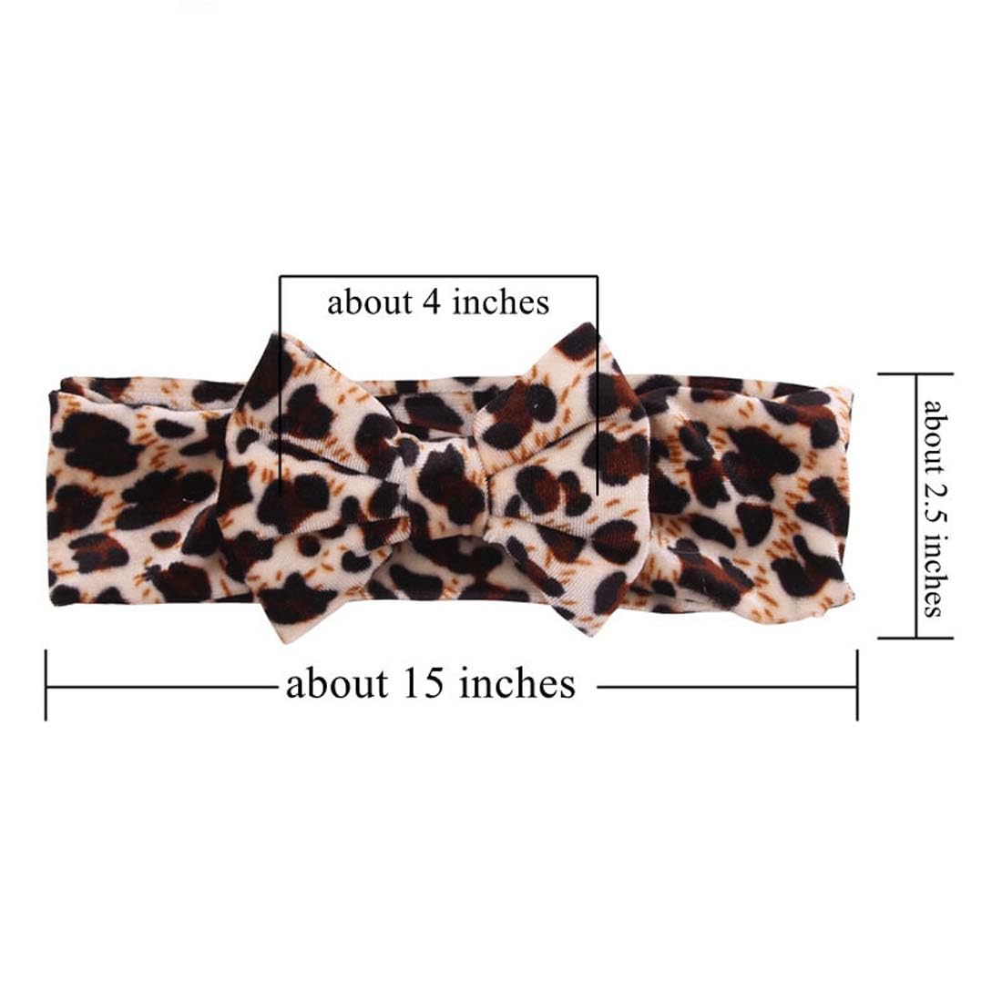 ZCYYYS Leopard Headband toddler style demonstrates easy outfit matching