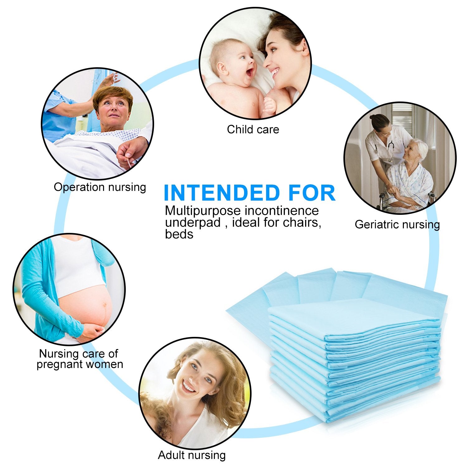 Zdolmy changing pad features 4-sided seal for quick cleanup and clean sheets