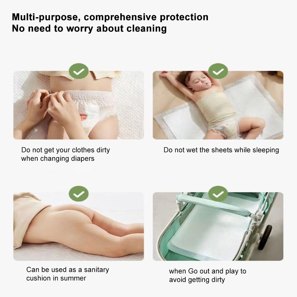 Zdolmy disposable liner shown in use for mess-free baby diaper changes.