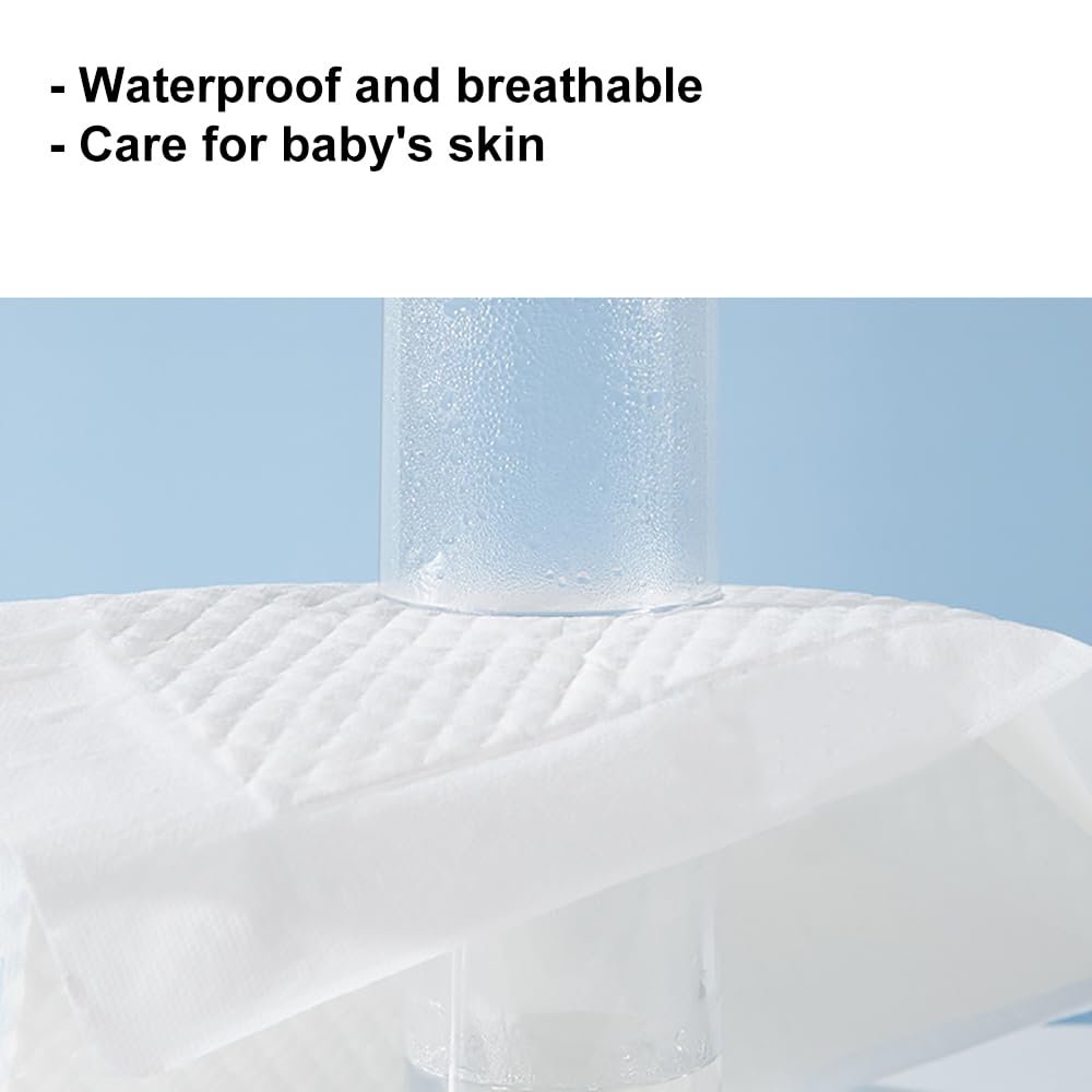 Zdolmy disposable liner with waterproof backing protects surfaces from moisture.