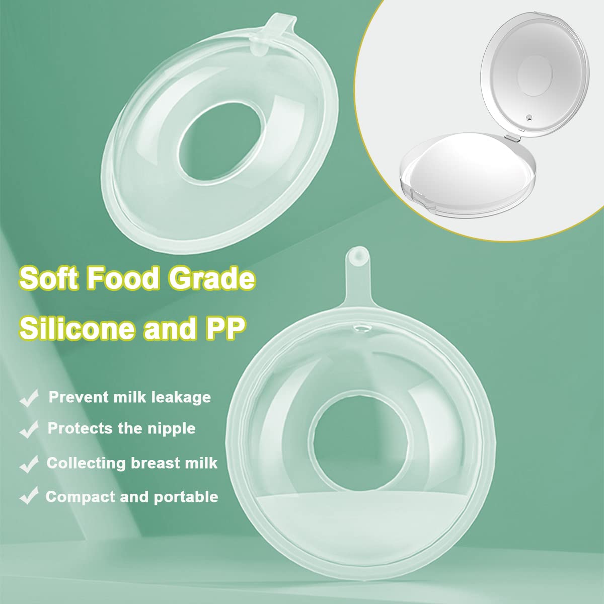 Zdolmy milk saver captures let-down leaks to preserve precious breast milk safely.