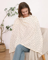 Zdolmy nursing cover-privacy-coverage provides ample shield for discreet breastfeeding on outings.