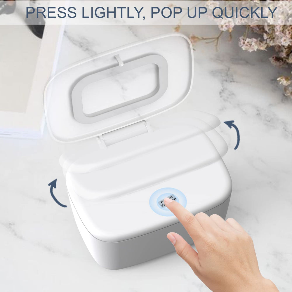 Zdolmy wipes dispenser sealed lid preserves moisture and freshness