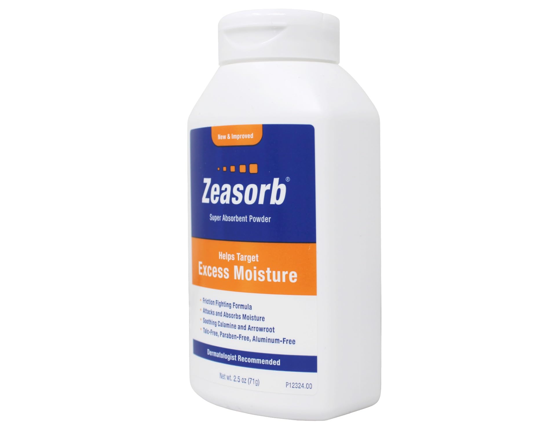 Zeasorb Prevention applied to skin for cooling comfort