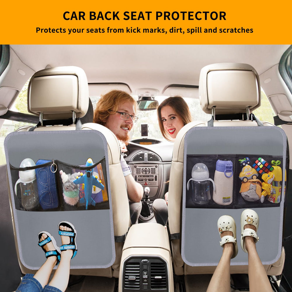 Zecirl back-seat protector shows durable double-layer fabric for daily family use.