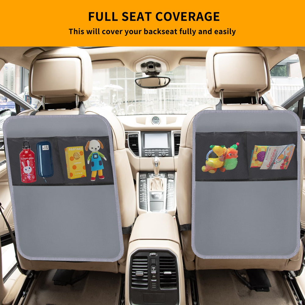 Zecirl car seat protector compatible with jeep, suv, and truck interiors.
