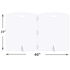 ZEDEGLOW dog gate foldable panel demonstrates easy storage and compact design