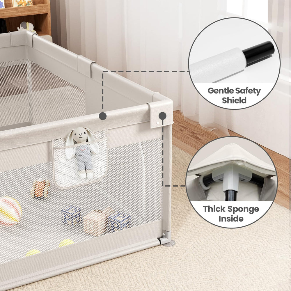 ZEEBABA tool-free setup with durable tubes for quick assembly