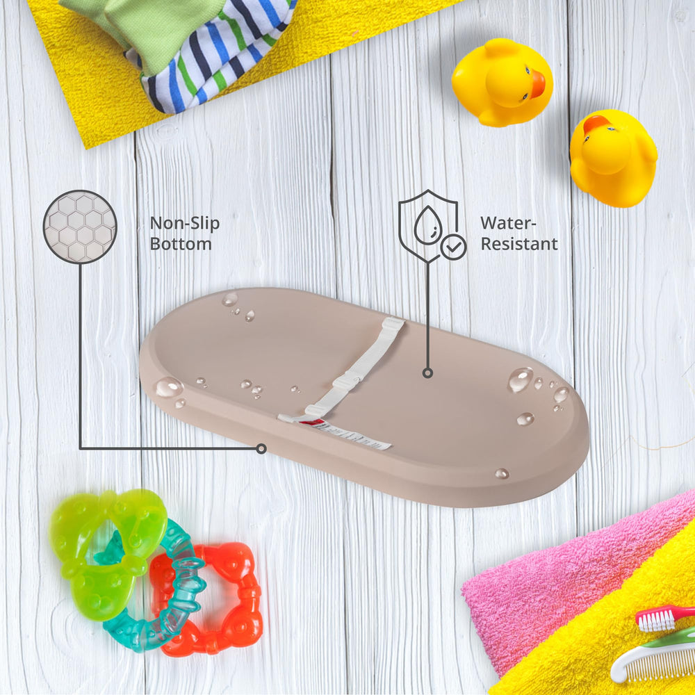 zeepops changing pad restraint belt cream adds gentle restraint for wiggly little movers
