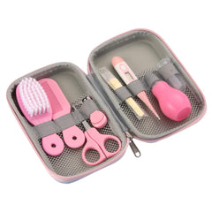 ZELIN 8in1 baby grooming kit contents for convenient newborn care at home.
