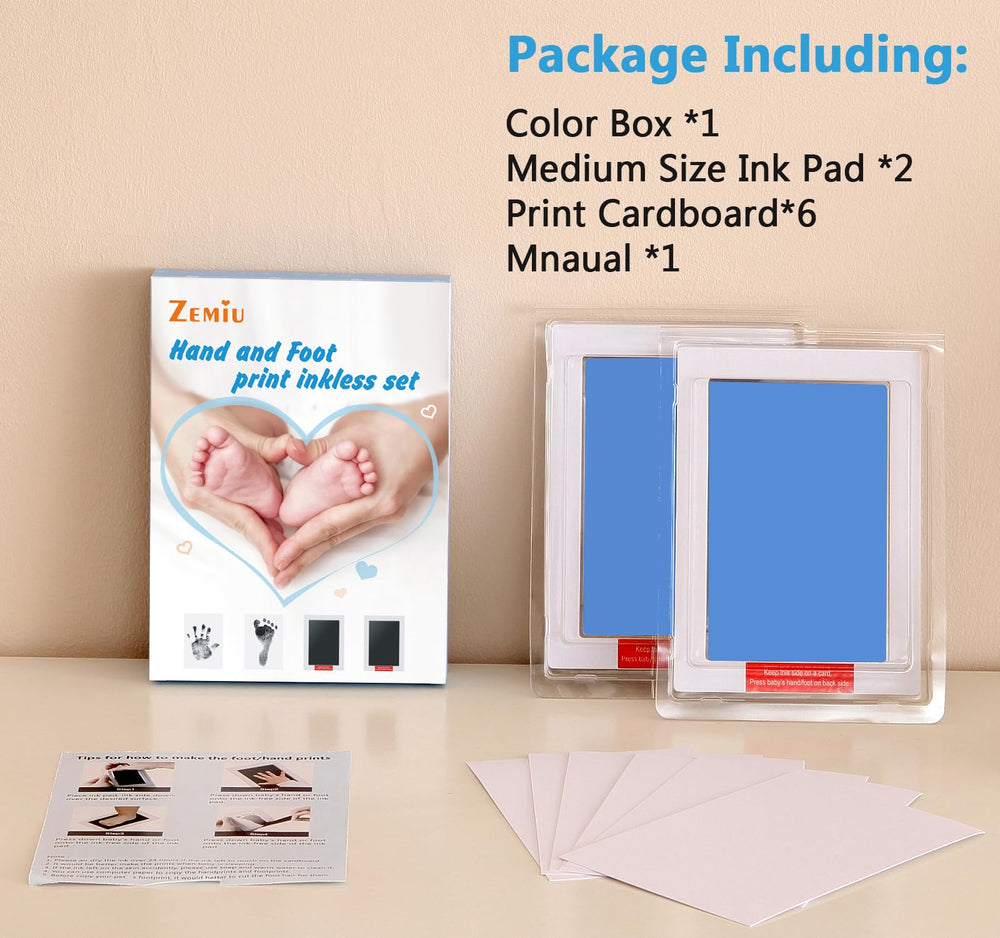 Zemiu kit air-drying before framing ensures durable keepsakes