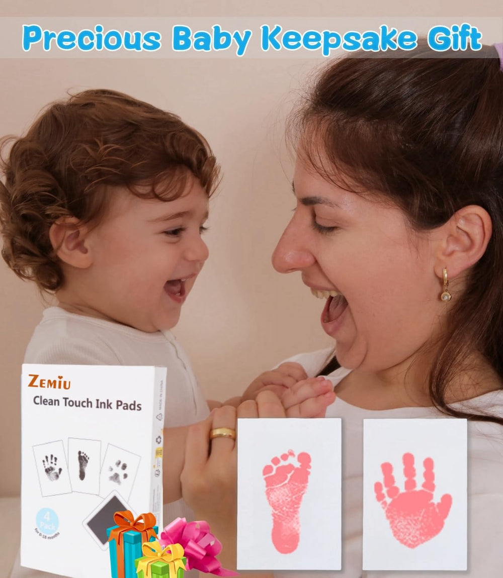 Zemiu non-toxic ink pads offer worry-free prints.