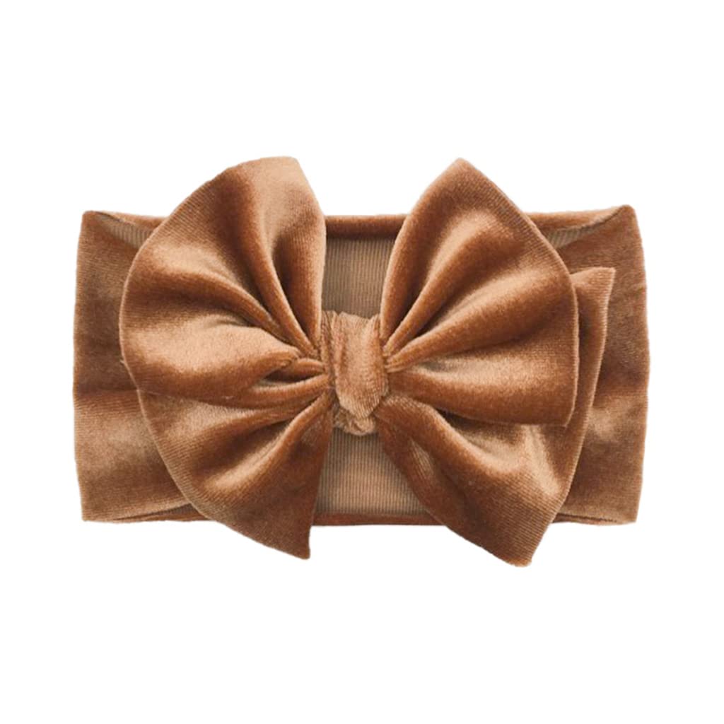 Zenarao brown-turban-knotted-bow-headband adds chic daily style and photo-ready appeal.