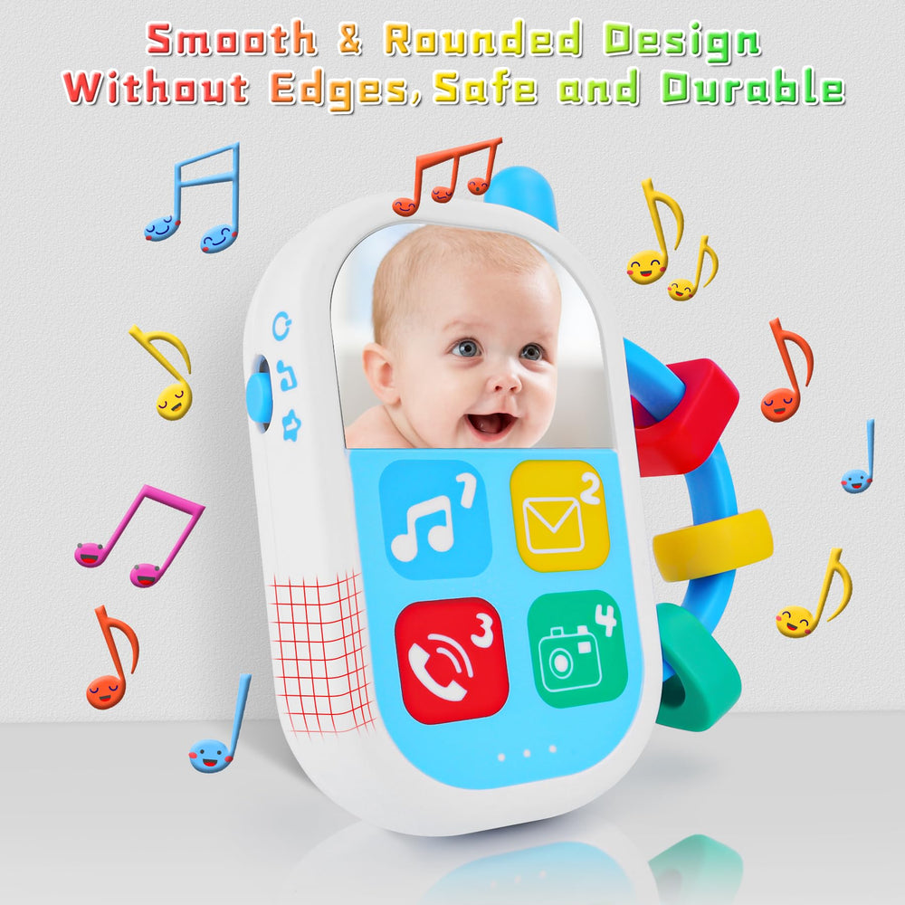Zendstanding interactive toddler guitar delivering melodies for curious babies