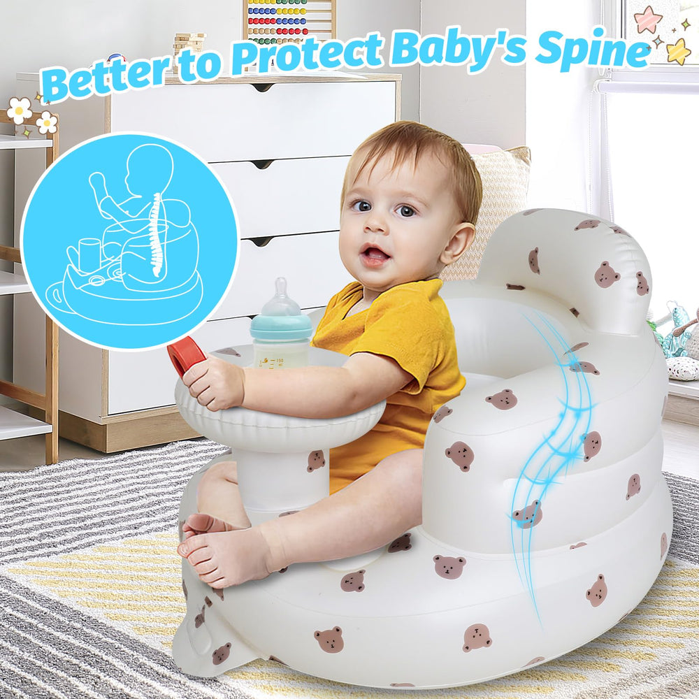 Zenflux baby chair travel-friendly design folds compactly for outings.