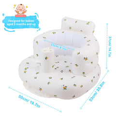 Zenflux Oliver backrest supports baby's spine during sitting-up practice