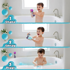 ZenseMe bath foam kids Cherry can delivers vibrant scent for bath-time fun.